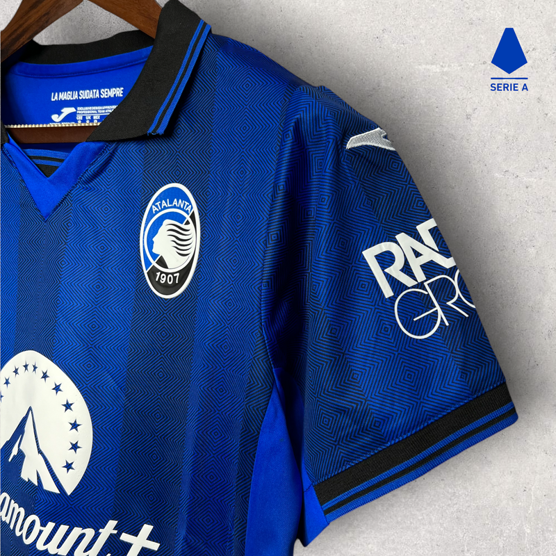 Camisa Atalanta Masculino - Temporada 2024/25 - Home Edição Especial "Supercopa da UEFA"