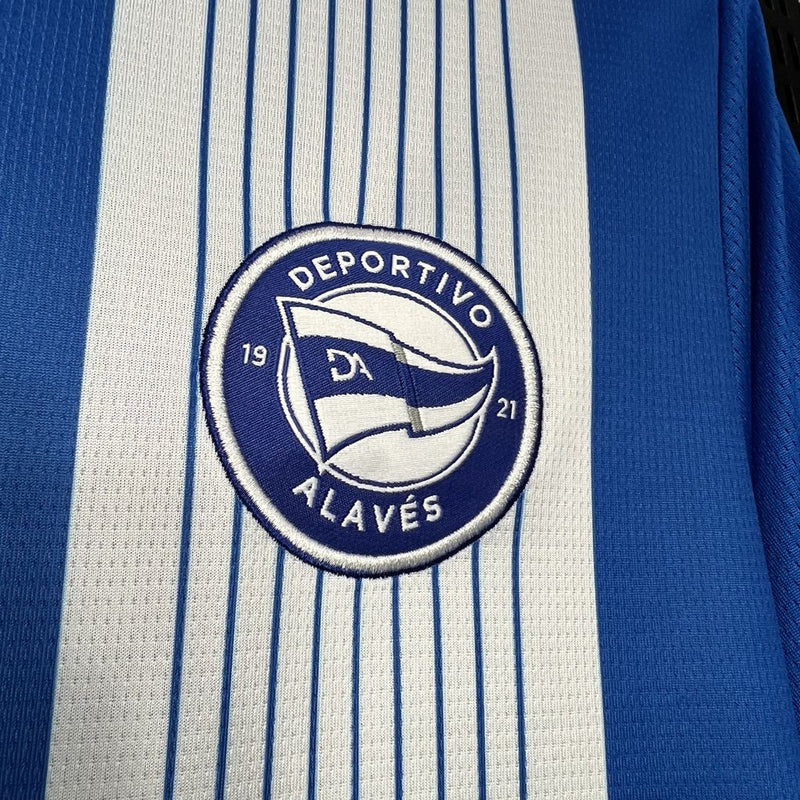 Camisa Alavés Masculino - Temporada 2024/25 - Home