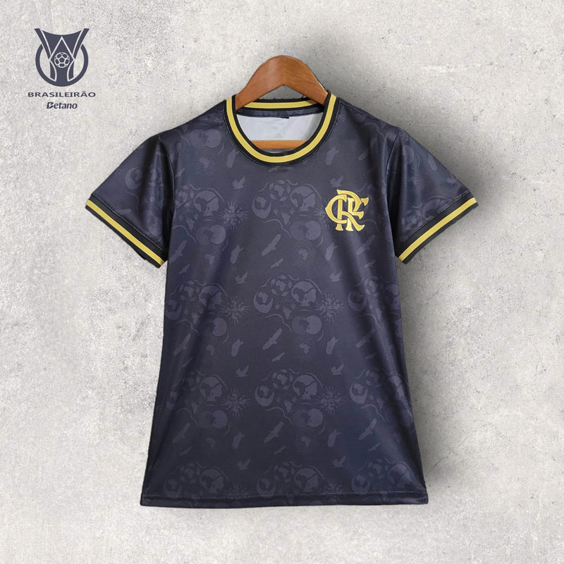 Camisa Flamengo Feminina - Temporada 2023/24 - Edição Especial "Consciência Negra"