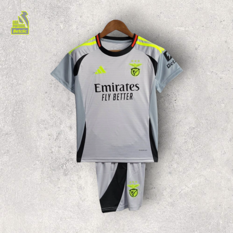 Kit Infantil Benfica - Temporada 2024/25 - Uniforme III