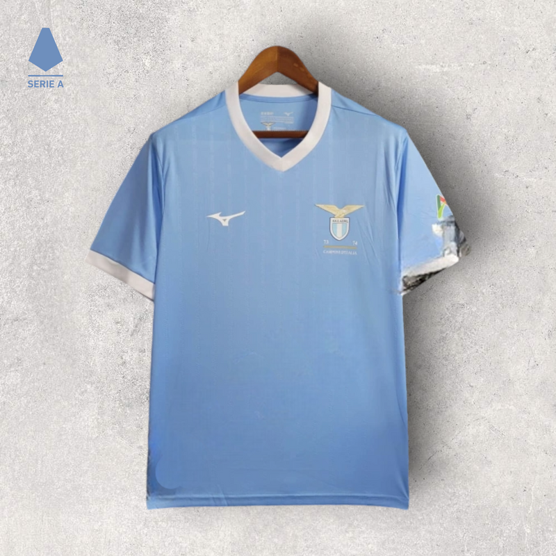 Camisa Lazio Masculino - Temporada 2024/25 - Home (Edição 50º aniversário Scudetto)