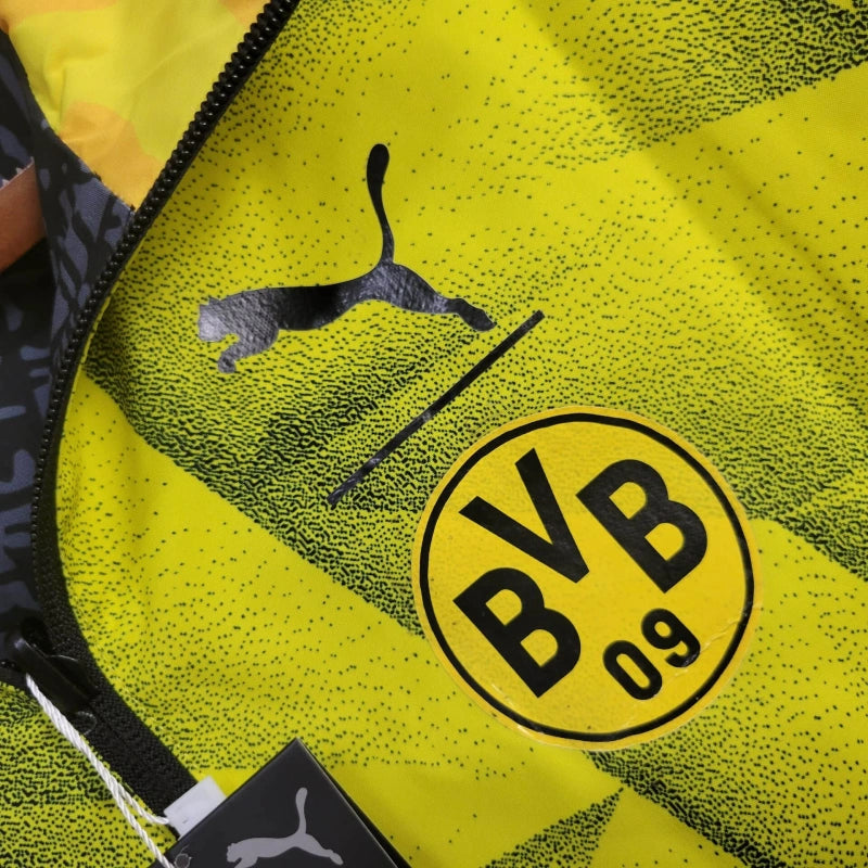 Windbreak Corta-Vento Borussia Dortmund Masculino - Amarelo (Dupla Face)