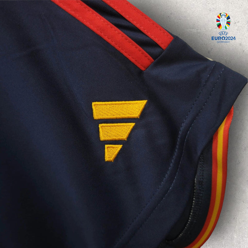 Short Espanha Masculino - Temporada 2024/25 - Uniforme de Treino