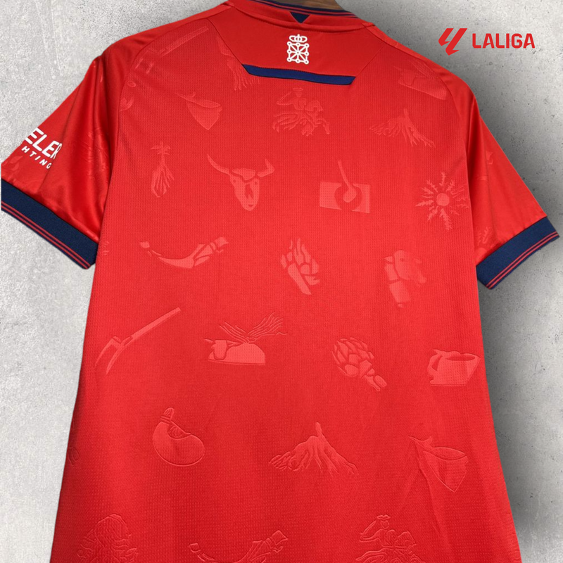 Camisa Osasuna Masculino - Temporada 2024/25 - Home