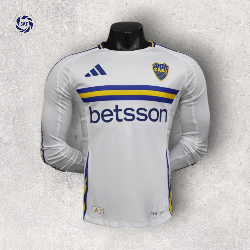 Camisa Manga Longa Boca Juniors Masculino - Temporada 2024/25 - Away (Versão Jogador)