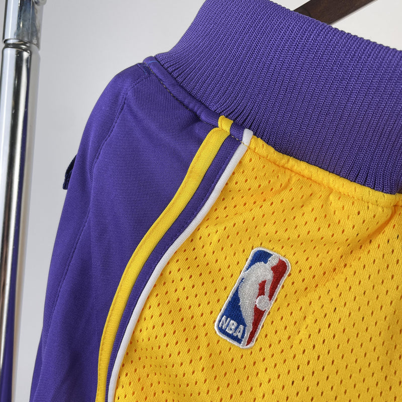 Short Los Angeles Lakers - Amarelo e Roxo