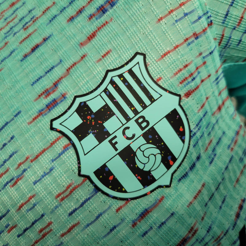 Camisa Barcelona Masculino - Temporada 2023/24 - Uniforme III (Versão Jogador)