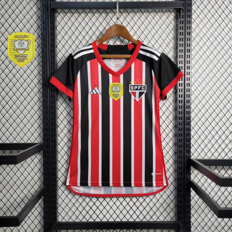 Camisa São Paulo Feminina - Temporada 2023/24 - Away (Patch Copa do Brasil)