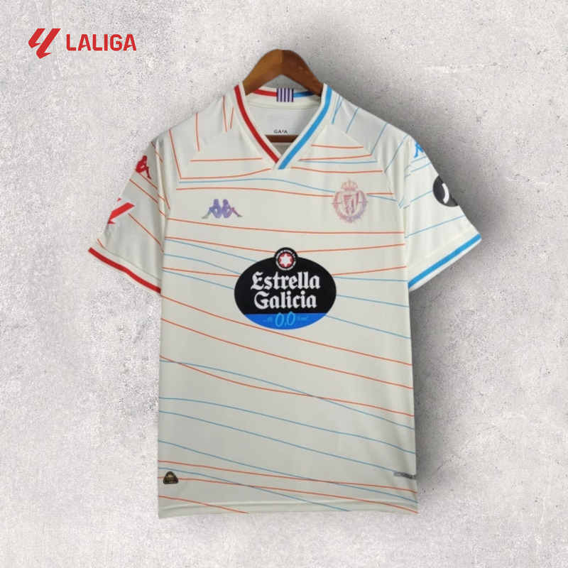 Camisa Real Valladolid Masculino - Temporada 2024/25 - Away