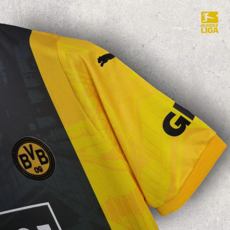 Camisa Borussia Dortmund Masculino - Temporada 2024/25 - Edição Especial 50 anos "Signal Iduna Park"