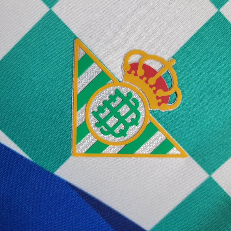 Camisa Real Betis Masculino - Temporada 2023/24 - Uniforme Pré-Jogo Limitado