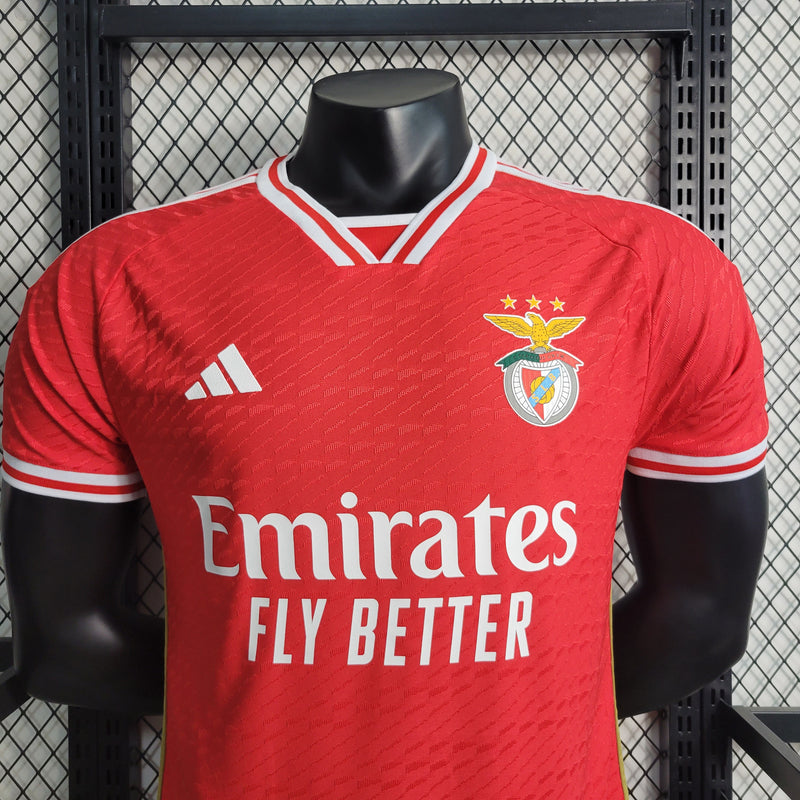 Camisa Benfica Masculino - Temporada 2023/24 - Home (Versão Jogador)