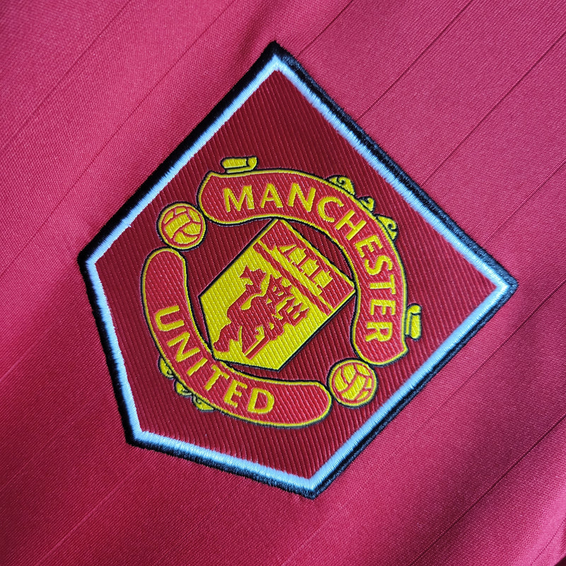 Camisa Manchester United Manga Longa Masculino - Temporada 2022/23 - Home