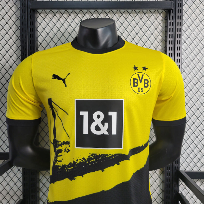 Camisa Borussia Dortmund Masculino - Temporada 2023/24 - Home (Versão Jogador)