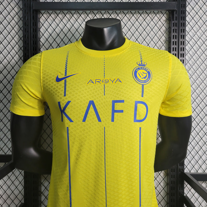 Camisa Al-Nassr Masculino - Temporada 2023/24 - Home (Versão Jogador)