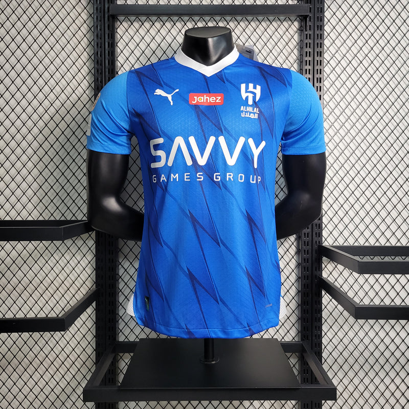 Camisa Al-Hilal Masculino - Temporada 2023/24 - Home (Versão Jogador)