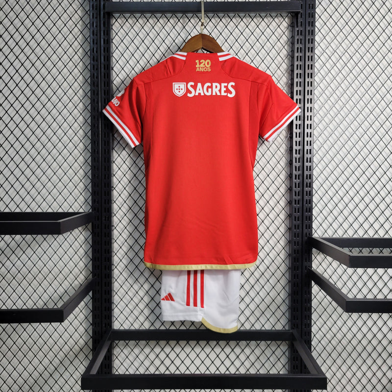 Kit Infantil Benfica - Temporada 2023/24 - Home