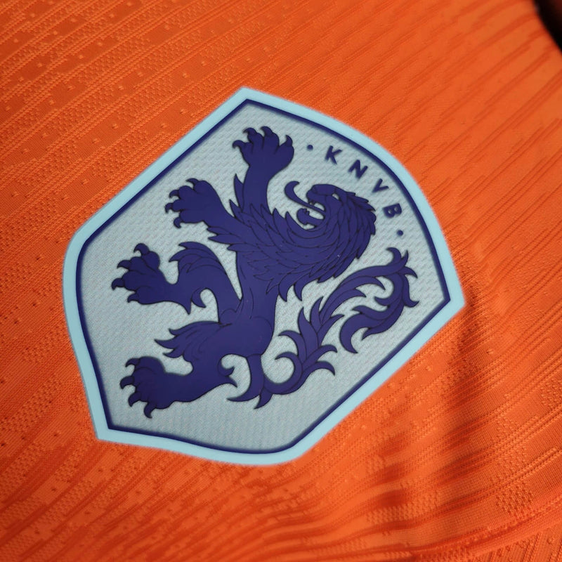 Camisa Holanda Masculino - Temporada 2024/25 - Home (Versão Jogador)