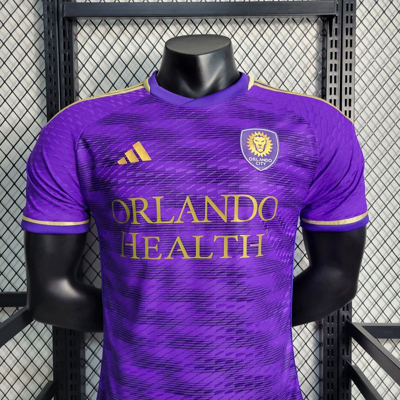 Camisa Orlando City Masculino - Temporada 2023/24 - Home (Versão Jogador)