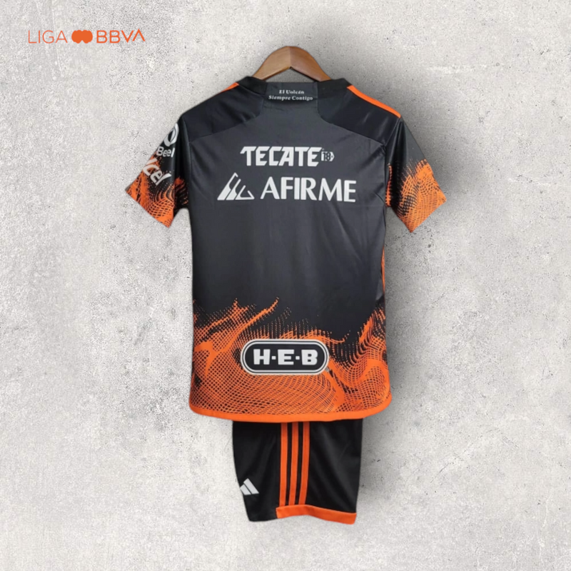 Kit Infantil Tigres UANL - Temporada 2023/24 - Uniforme III