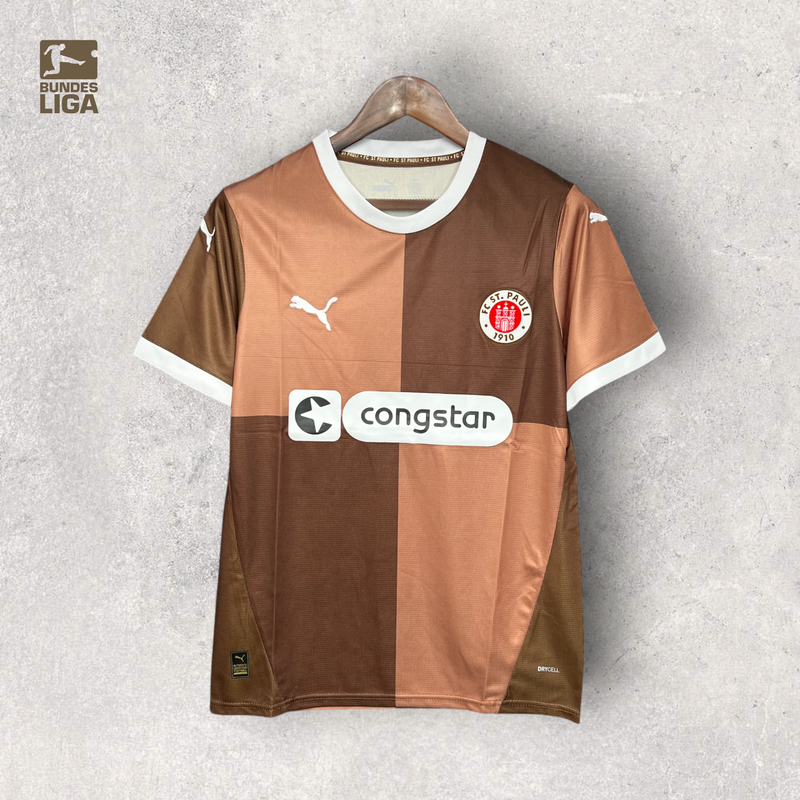 Camisa St. Pauli Masculino - Temporada 2024/25 - Home