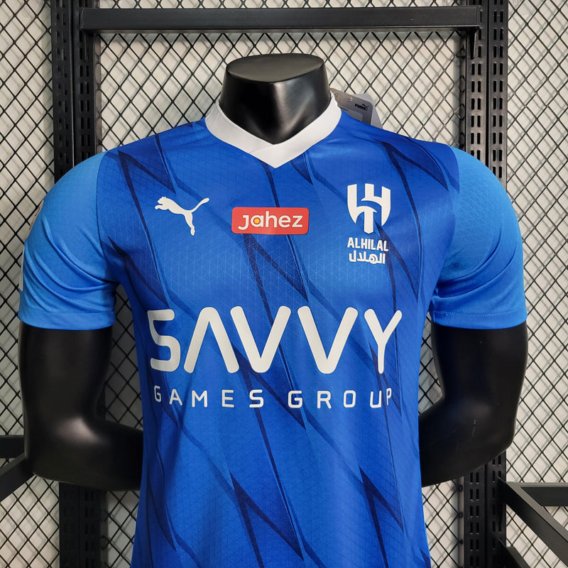 Camisa Al-Hilal Masculino - Temporada 2023/24 - Home (Versão Jogador)