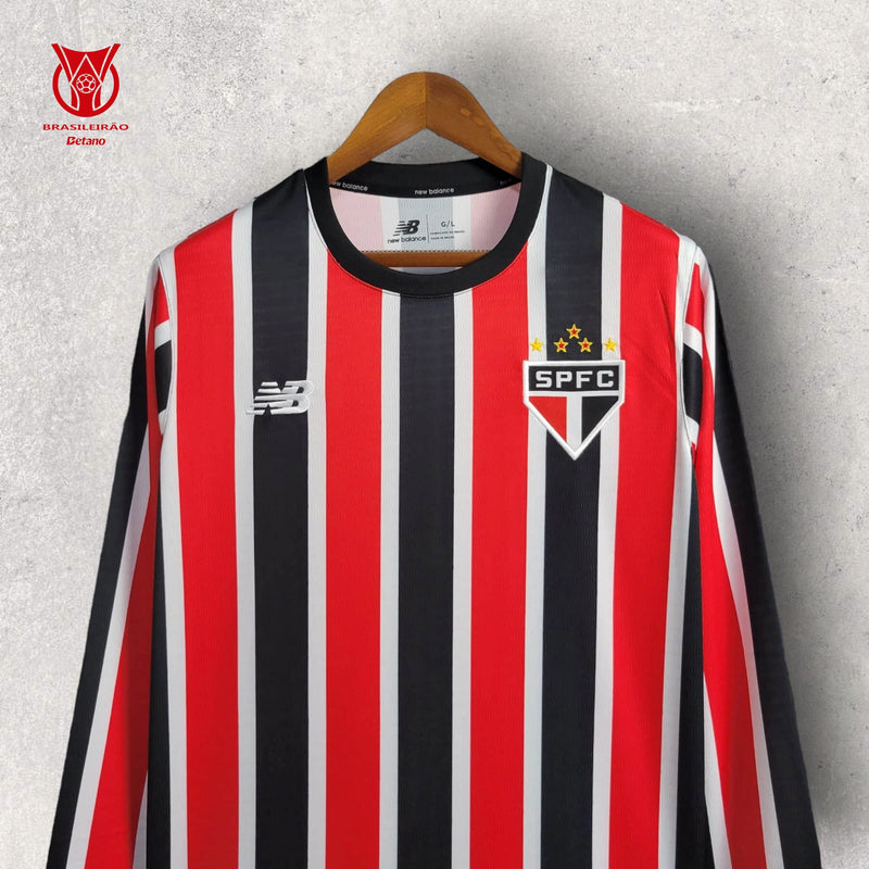 Camisa Manga Longa São Paulo Masculino - Temporada 2024/25 - Away