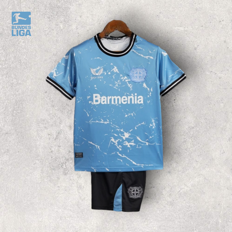 Kit Infantil Bayer Leverkusen - Temporada 2023/24 - Uniforme III