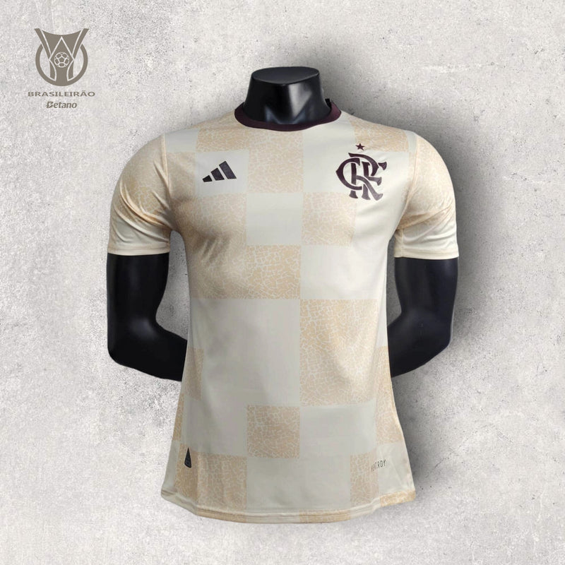 Camisa Flamengo Masculino - Temporada 2024/25 - Uniforme Pré-Jogo (Versão Jogador)