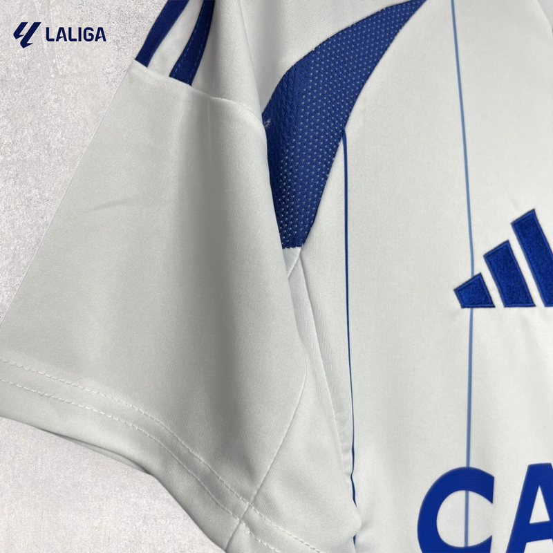 Camisa Real Zaragoza Masculino - Temporada 2024/25 - Home