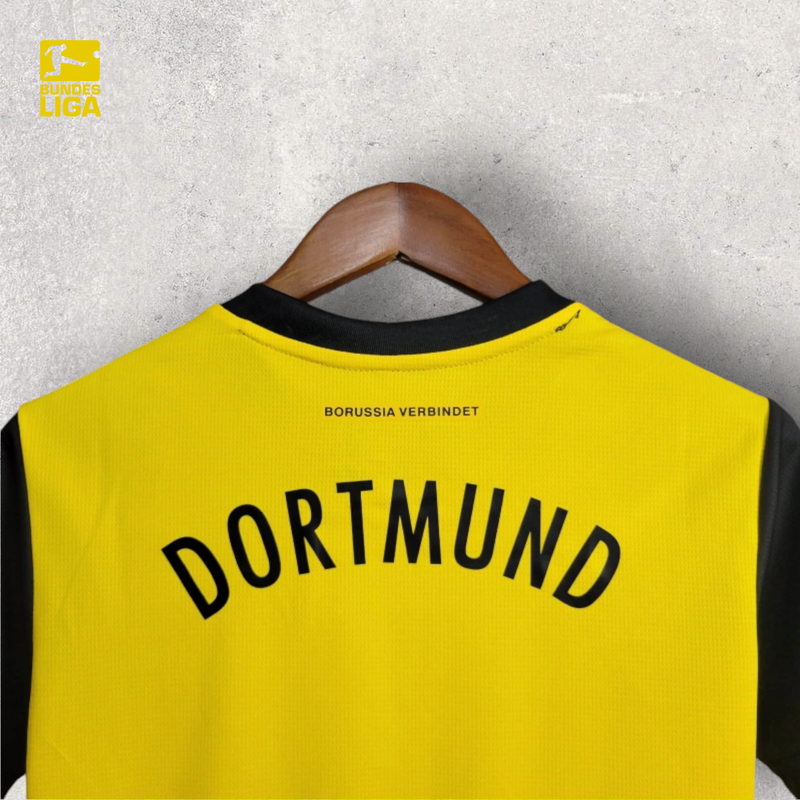 Kit Infantil Borussia Dortmund - Temporada 2024/25 - Home "Liga"