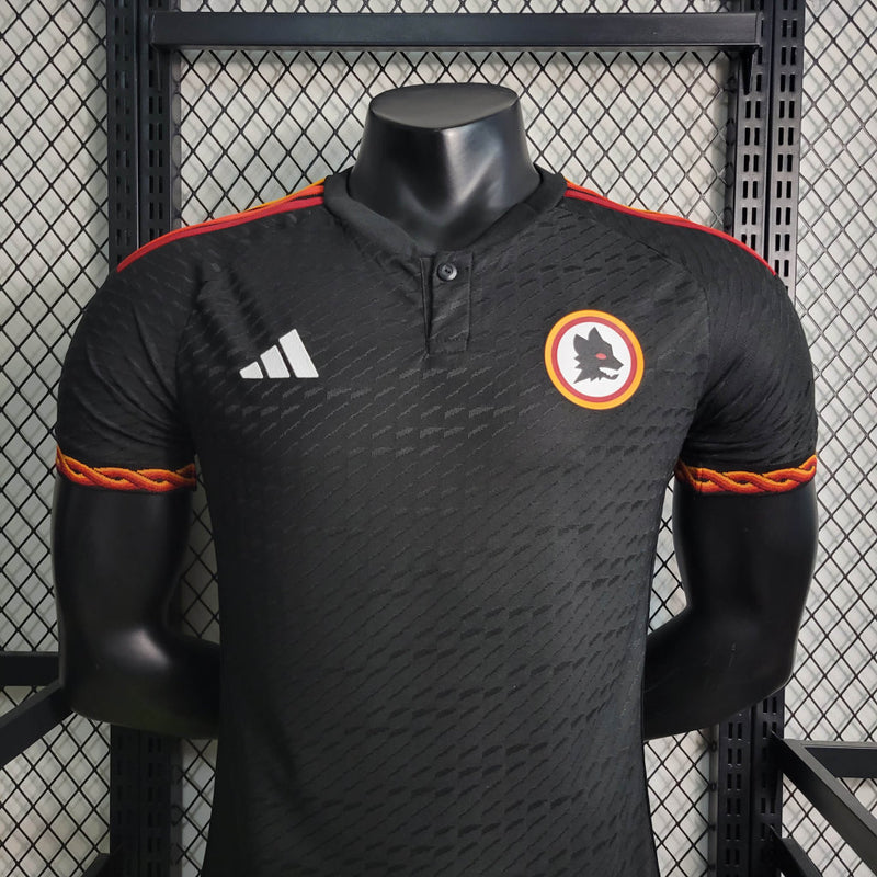 Camisa Roma Masculino - Temporada 2023/24 - Uniforme III (Versão Jogador)