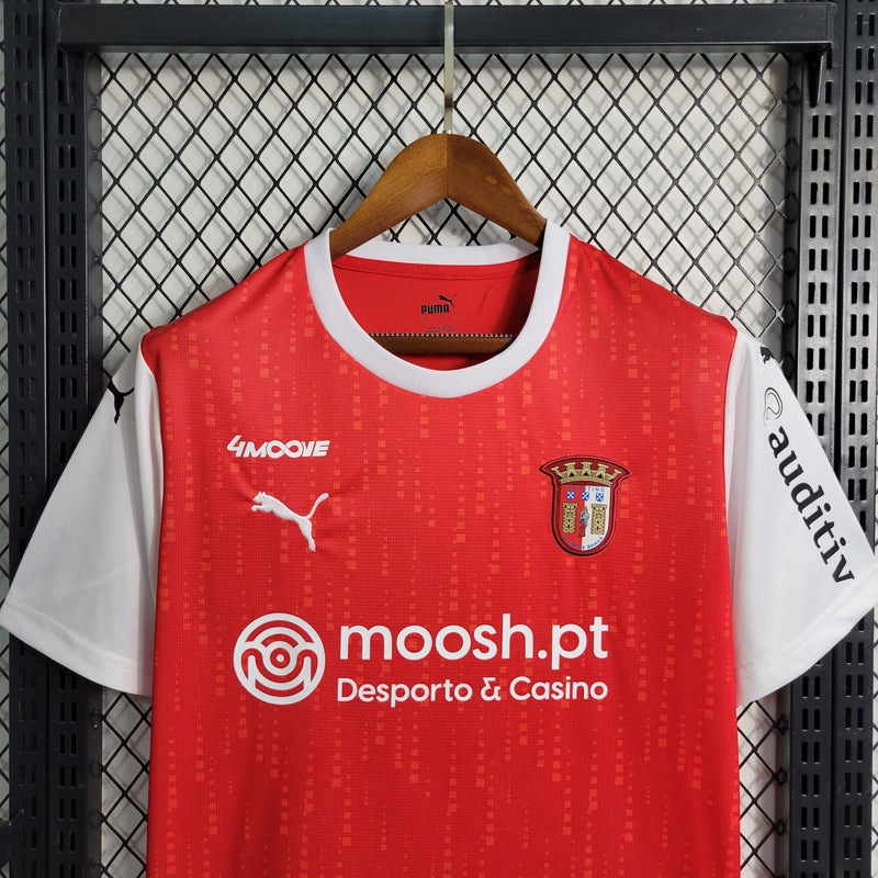 Camisa Sporting Braga Masculino - Temporada 2023/24 - Home