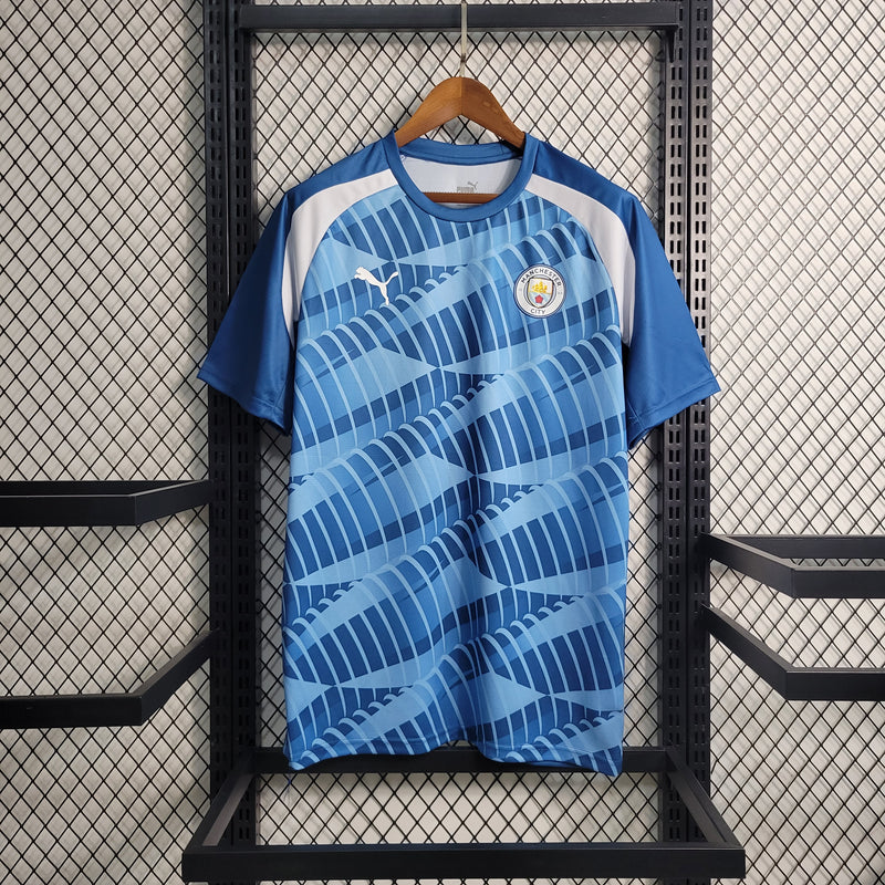 Camisa Manchester City Masculino - Temporada 2023/24 - Uniforme Pré-Jogo I