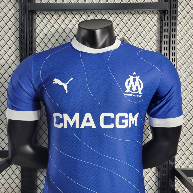 Camisa Marseille Masculino - Temporada 2023/24 - Away (Versão Jogador)