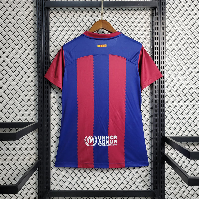 Camisa Barcelona Feminina - Temporada 2023/24 - Home