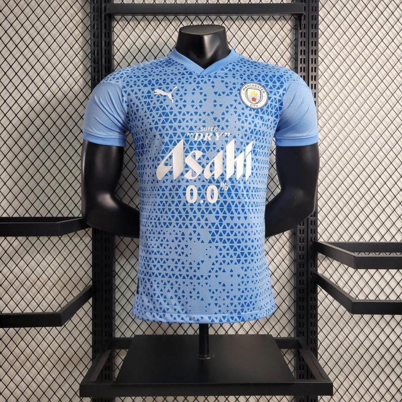 Camisa Manchester City Masculino - Temporada 2023/24 - Uniforme de Treino (Versão Jogador)