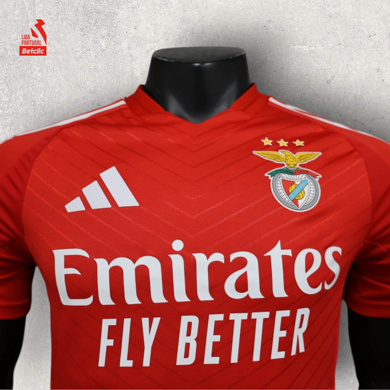 Camisa Benfica Masculino - Temporada 2024/25 - Home (Versão Jogador)