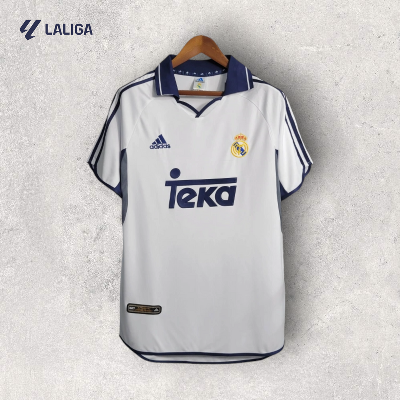 Retrô Real Madrid - Temporada 2000/01 - Home