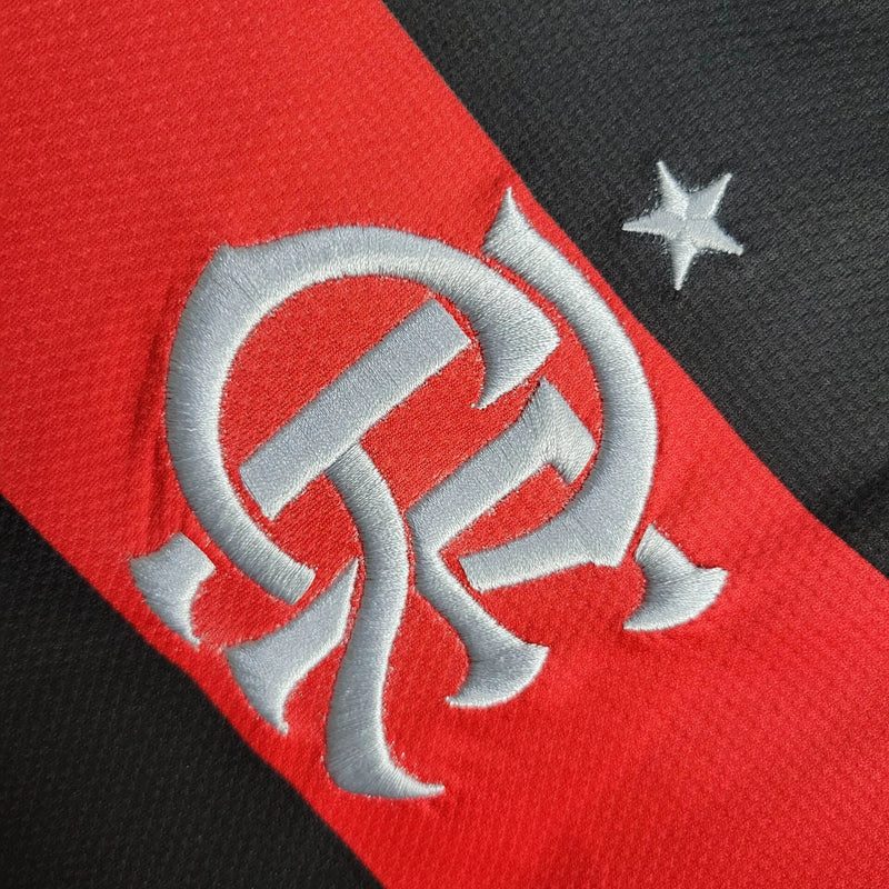 Camisa Manga Longa Flamengo Masculino - Temporada 2024/25 - Home