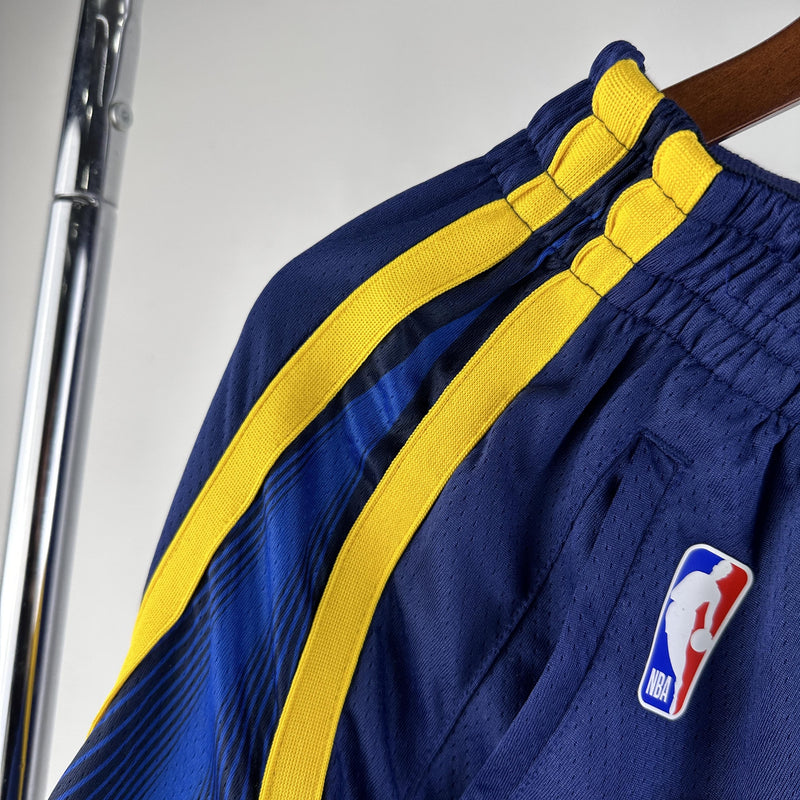 Short Golden State Warriors - Azul e Amarelo