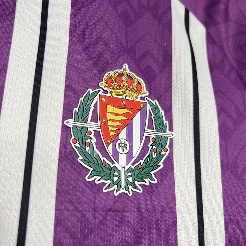 Camisa Real Valladolid Masculino - Temporada 2024/25 - Home