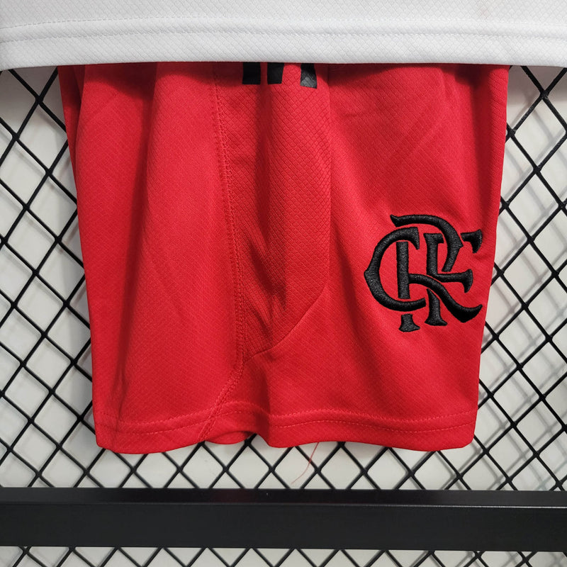 Kit Infantil Flamengo - Temporada 2023/24 - Uniforme de Treino I