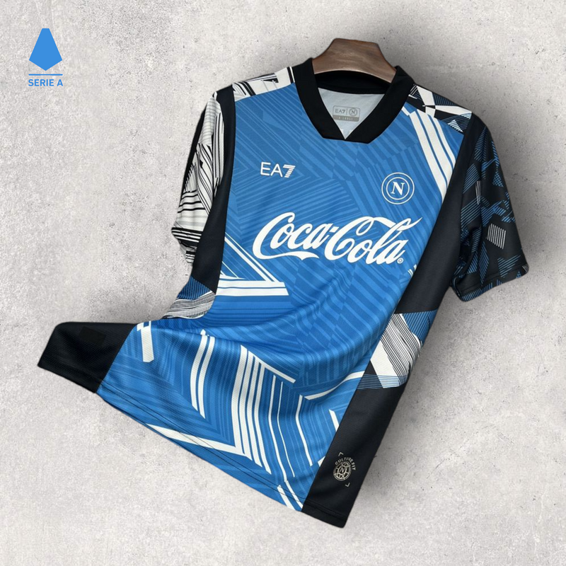 Camisa Napoli Masculino - Temporada 2024/25 - Uniforme Pré-Jogo II "Joint Edition"