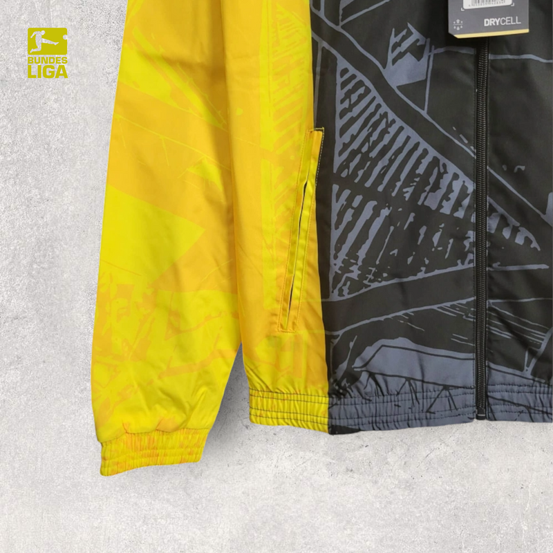 Windbreak Corta-Vento Borussia Dortmund Masculino - Amarelo (Dupla Face)