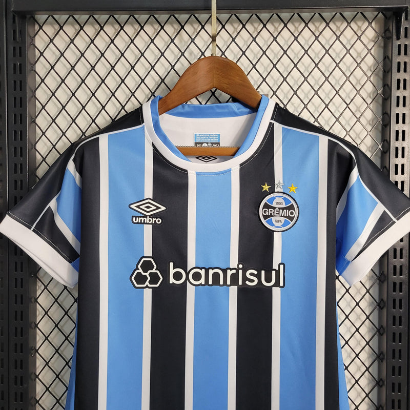 Kit Infantil Grêmio - Temporada 2023/24 - Home