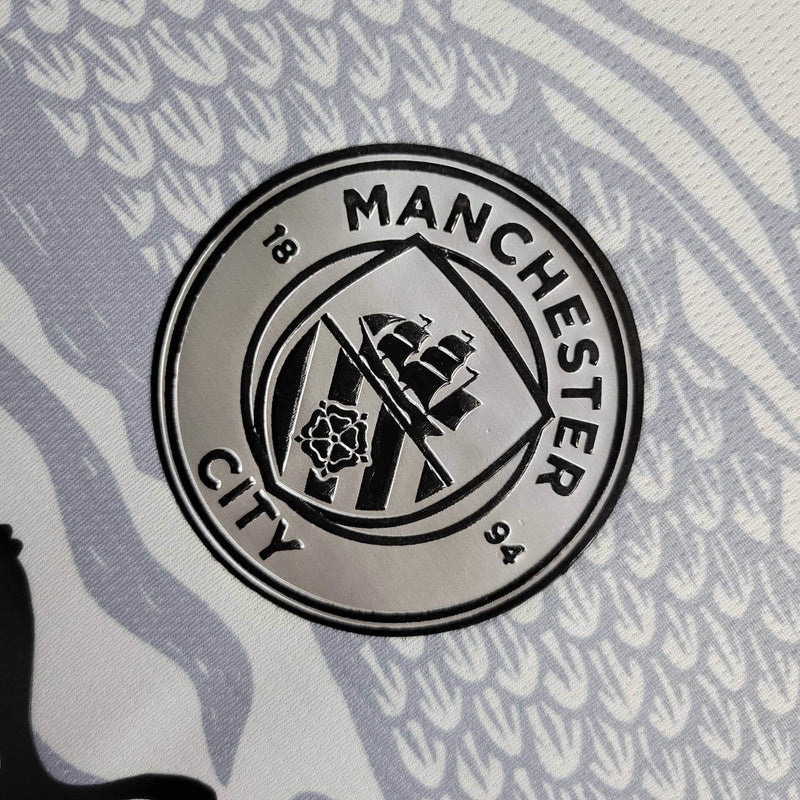 Camisa Manchester City Masculino - Temporada 2024/25 - Edição Especial "Ano do Dragão"