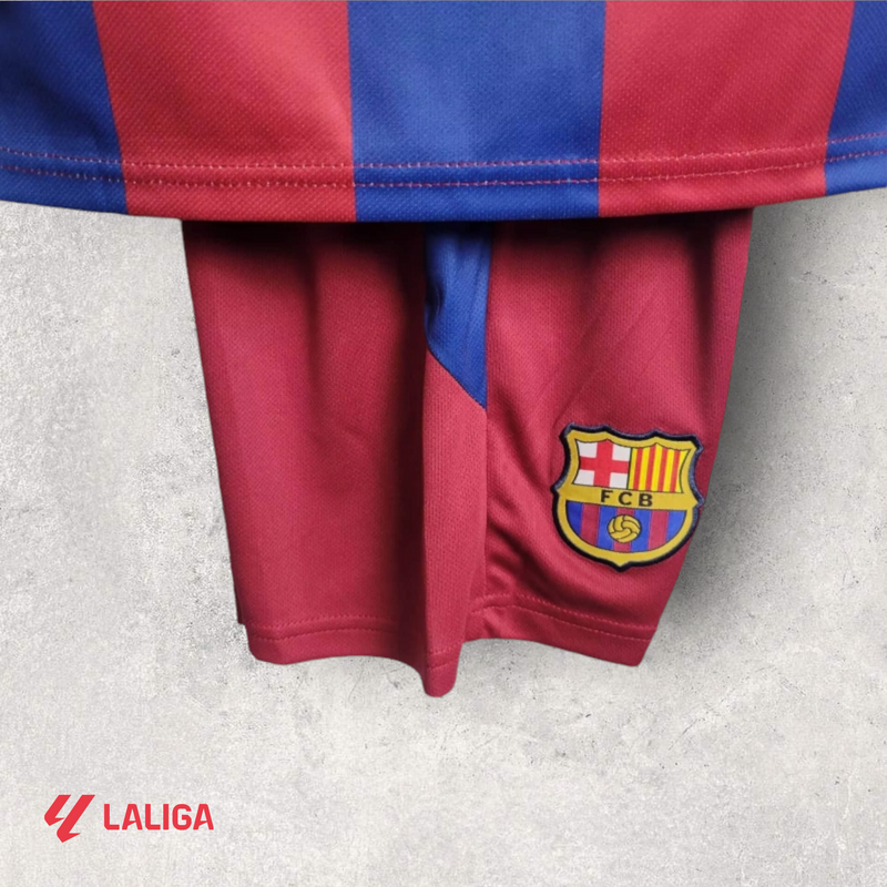 Kit Infantil Retrô Barcelona - Temporada 2010/11 - Home