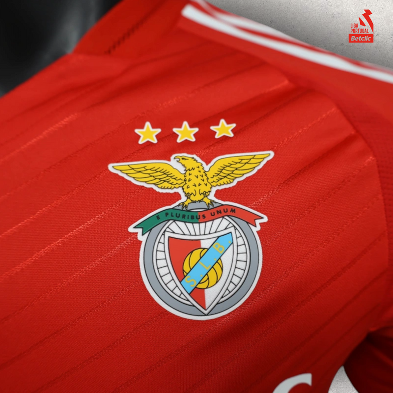 Camisa Benfica Masculino - Temporada 2024/25 - Home (Versão Jogador)