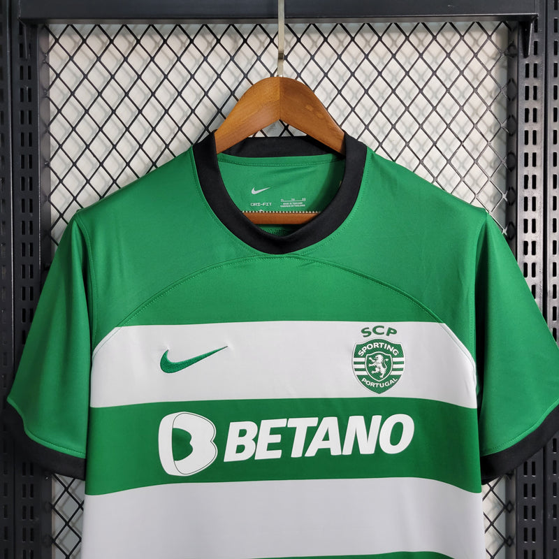 Camisa Sporting CP Masculino - Temporada 2023/24 - Home